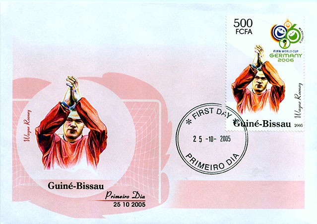 Football Germany 2006 FDC - Issue of Guinée-Bissau postage stamps