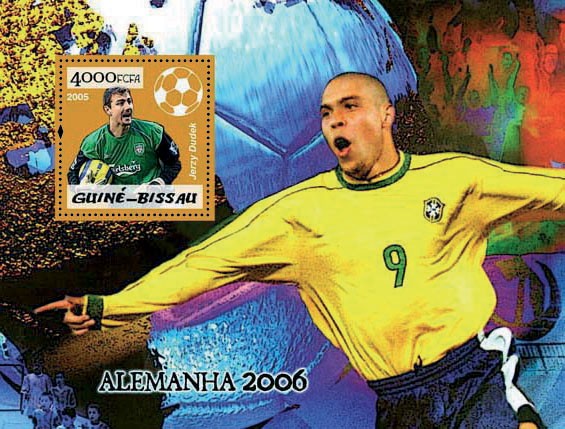 Football Germany 2006 S/s 4000 - Issue of Guinée-Bissau postage stamps