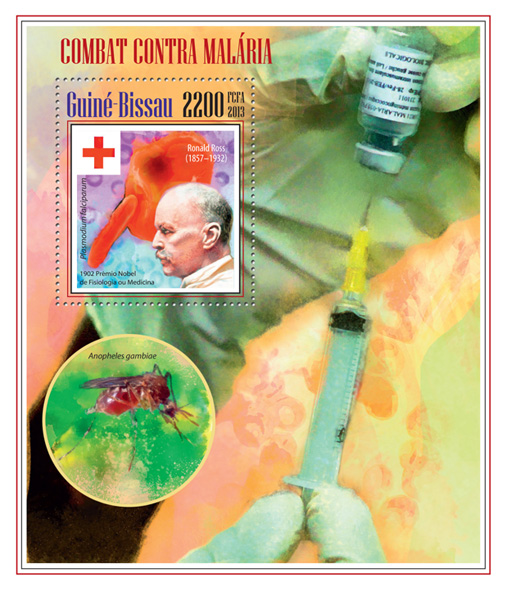 Malaria - Issue of Guinée-Bissau postage stamps