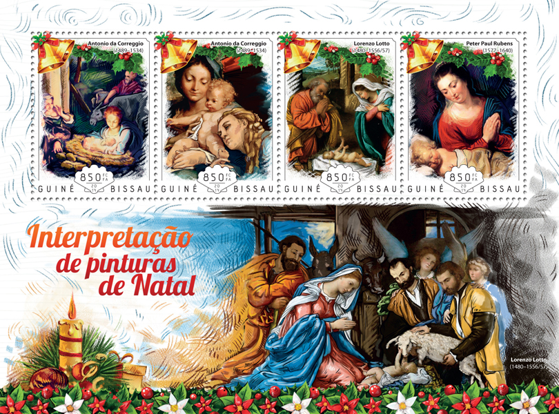Christmas - Issue of Guinée-Bissau postage stamps