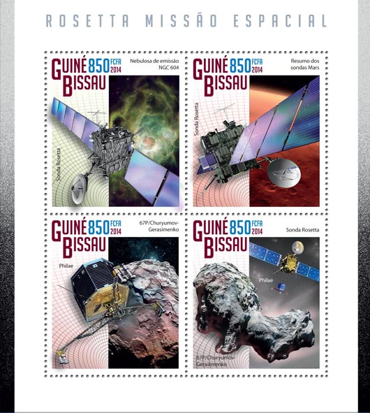 Shells - Issue of Guinée-Bissau postage stamps