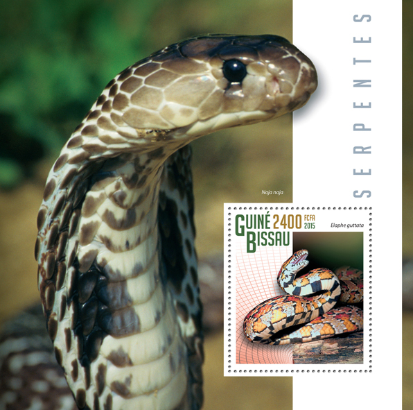 Snakes - Issue of Guinée-Bissau postage stamps