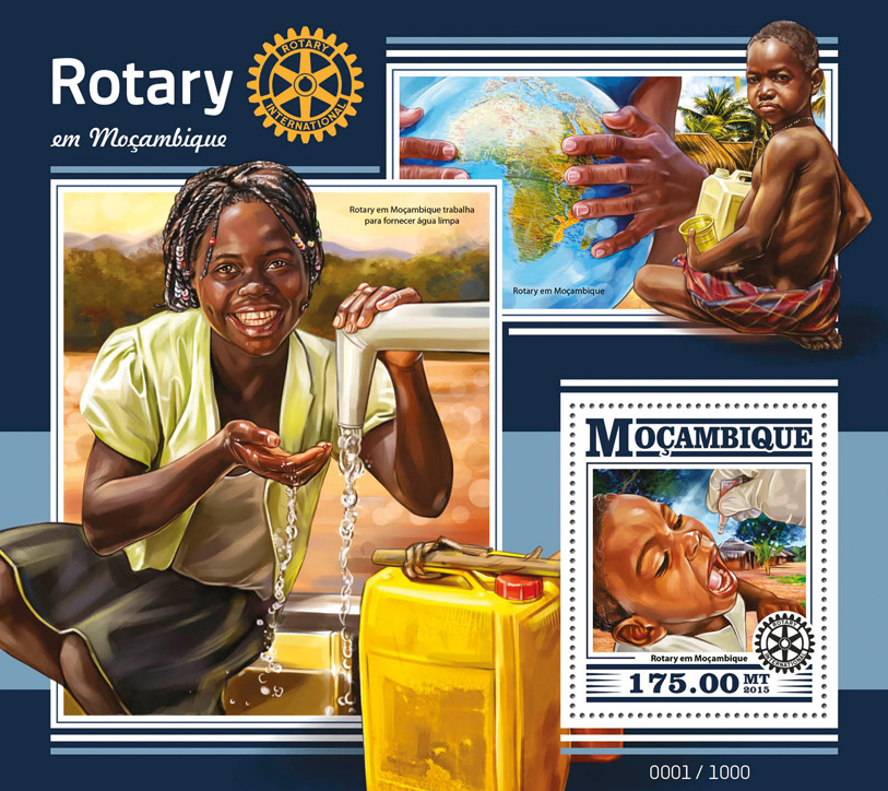 Rotary - Issue of Guinée-Bissau postage stamps